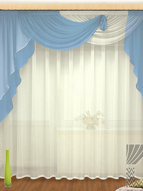 Современный дизайн штор для гостиной — INMYROOM