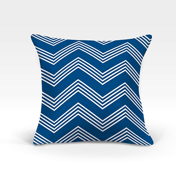 Декоративная подушка Лате-О (синий)