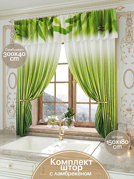 Комплект штор для кухни Олонгис