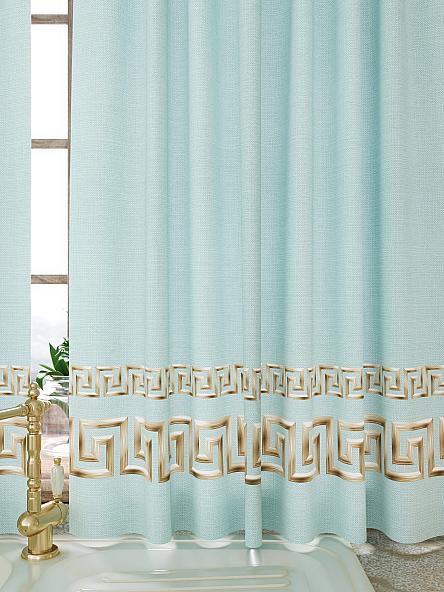 Комплект штор для кухни Иновирс (бирюза) - фото 2