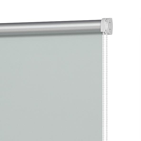 Рулонная штора для кухни Миниролл Блэкаут Плайн (пыльная лазурь) - фото 2