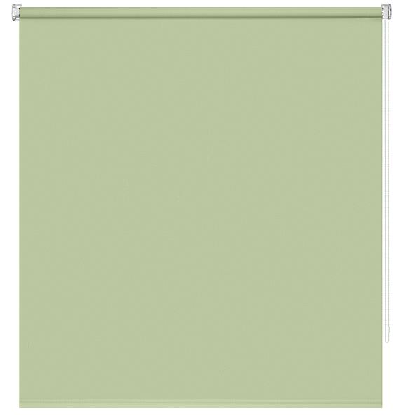 Рулонная штора для кухни Миниролл Плайн (весенний зеленый)