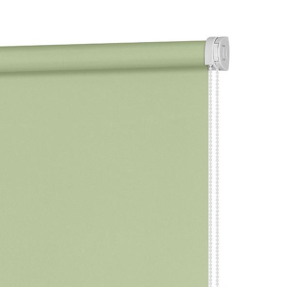 Рулонная штора для кухни Миниролл Плайн (весенний зеленый) - фото 2