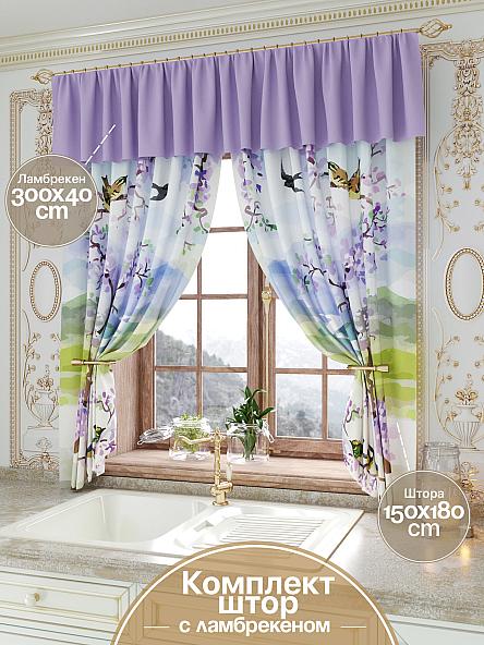 Комплект штор для кухни Кларвейн