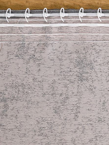 Комплект штор Лунери (серо-коричневый) подшит: 265 см. - фото 4