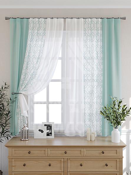 Тюль для кухни Юинг (тиффани)