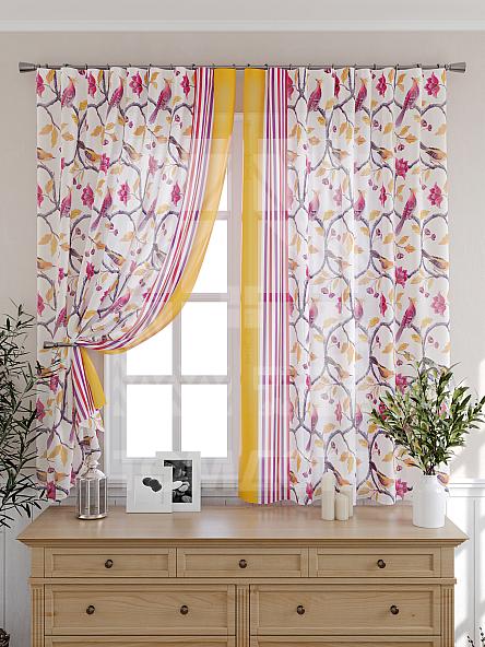 Тюль для кухни Нордин