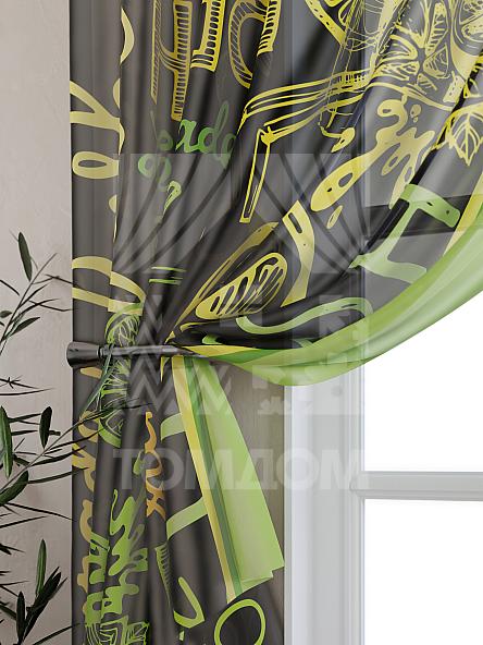 Тюль для кухни Антуани - фото 3