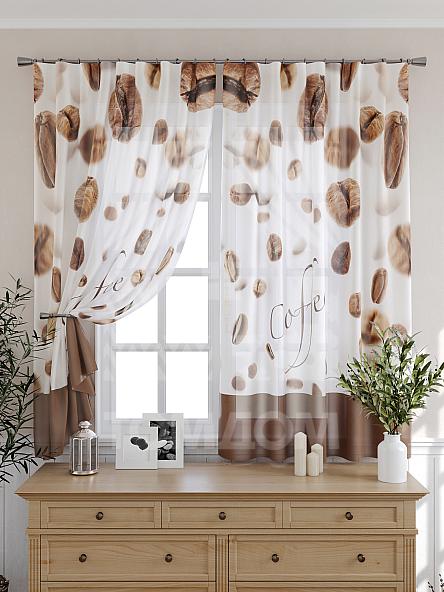 Тюль для кухни Сесилин