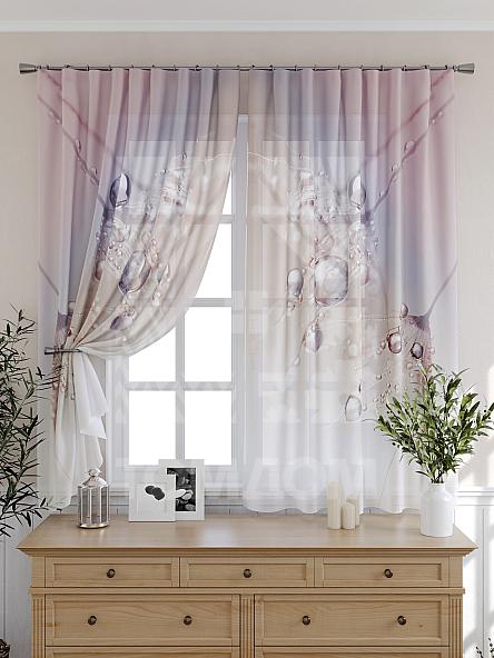 Тюль для кухни Трезин