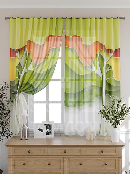 Тюль для кухни Карго