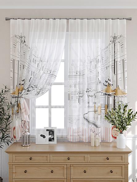 Тюль для кухни Эванн