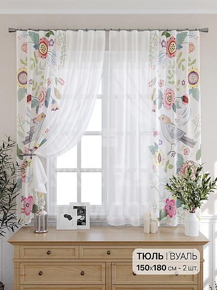 Тюль для кухни Бердалл - фото 2