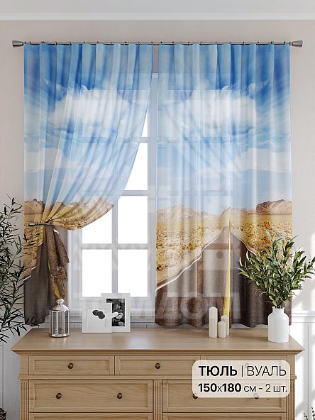 Тюль для кухни Техас