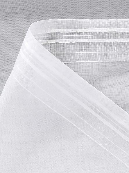 Тюль для кухни Лирика (белый) 145 см - фото 5
