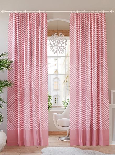 Комплект штор Эстебан (розовый) - фото 3
