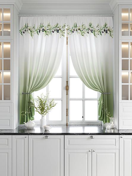 Комплект штор для кухни Гринлис - фото 5