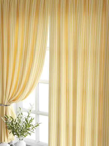 Комплект штор для кухни Бронгли (желтый) - фото 3