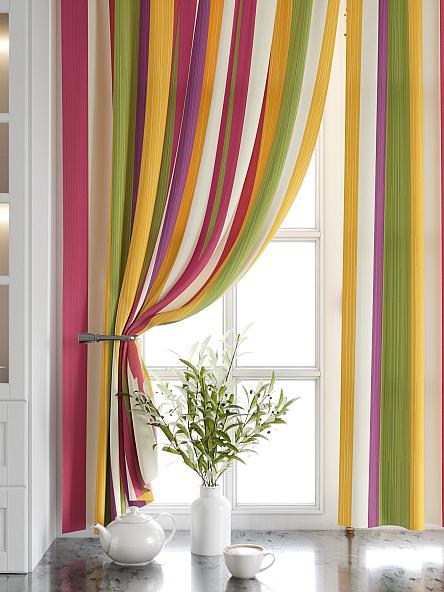 Комплект штор для кухни Лимирос - фото 4