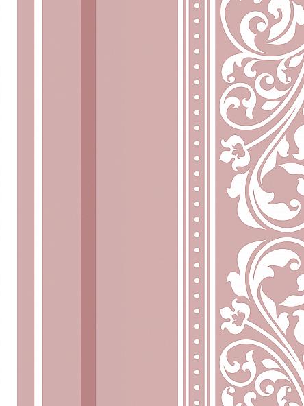 Комплект штор Фронко (розовый) - фото 4