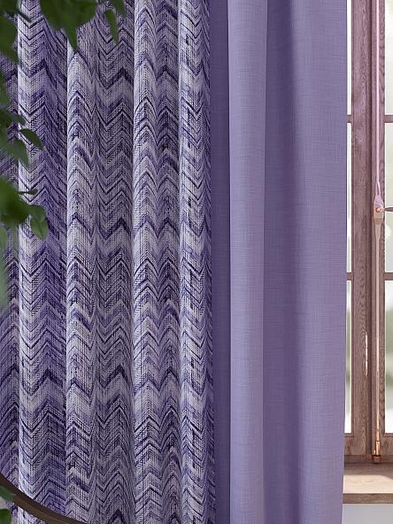 Комплект штор Алриси (фиолетовый) - фото 2