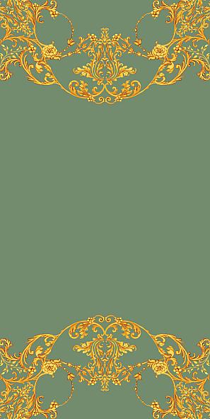 Комплект штор Кронтис (зеленый) - фото 3