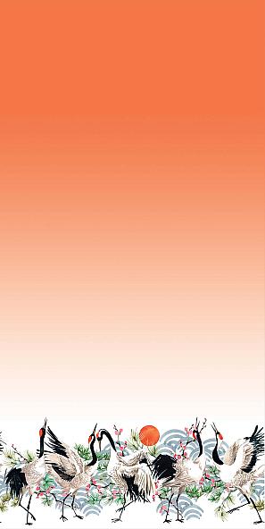 Комплект штор Гилмрон (оранжевый) - фото 3