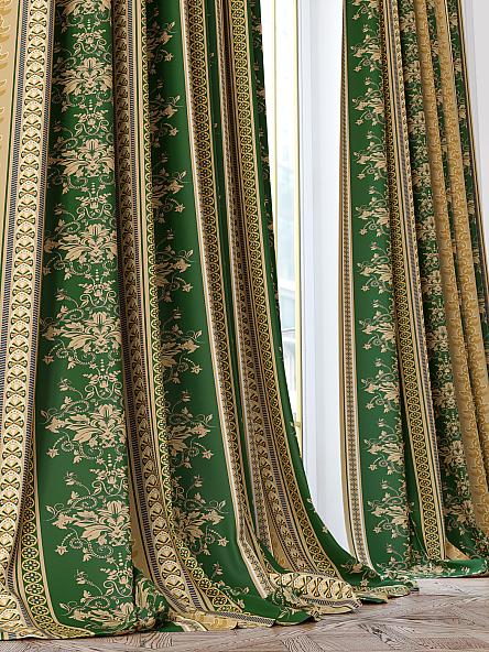 Комплект штор Миролса (зеленый) - фото 2