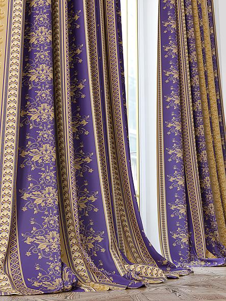Комплект штор Миролса (фиолетовый) - фото 2