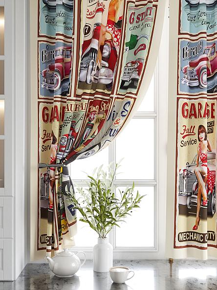 Комплект штор для кухни Баксион - фото 4