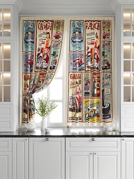 Комплект штор для кухни Баксион - фото 6