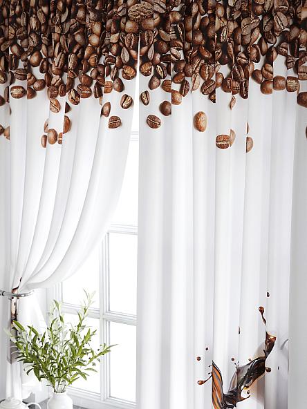 Комплект штор для кухни Клиприос - фото 3