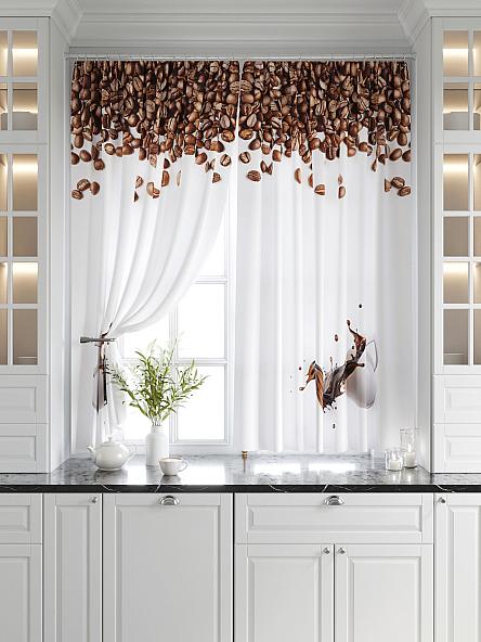 Комплект штор для кухни Клиприос - фото 6