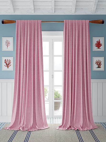 Комплект штор Риморонс (розовый) - фото 2