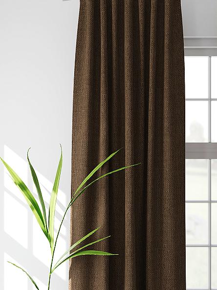 Комплект штор Лерониос (коричневый) - фото 3