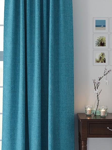 Комплект штор Лерониос (голубой) - фото 2