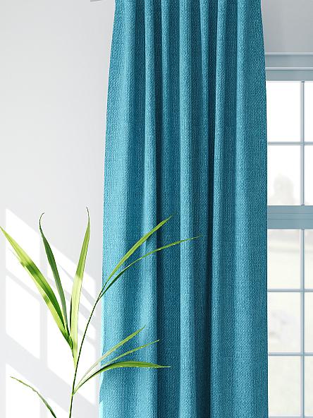 Комплект штор Лерониос (голубой) - фото 3