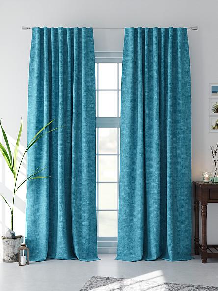 Комплект штор Лерониос (голубой) - фото 4