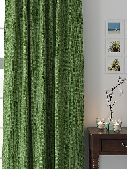 Комплект штор Лерониос (зеленый) - фото 2