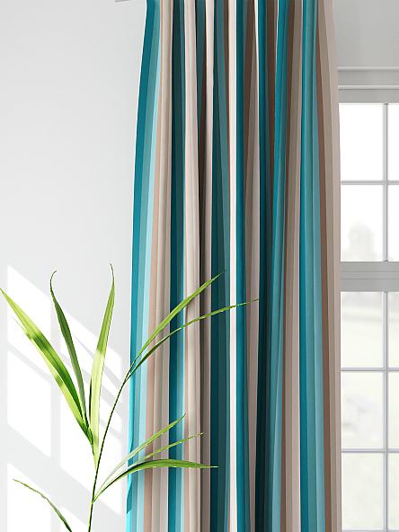 Комплект штор Лангрионс (бирюза) - фото 3