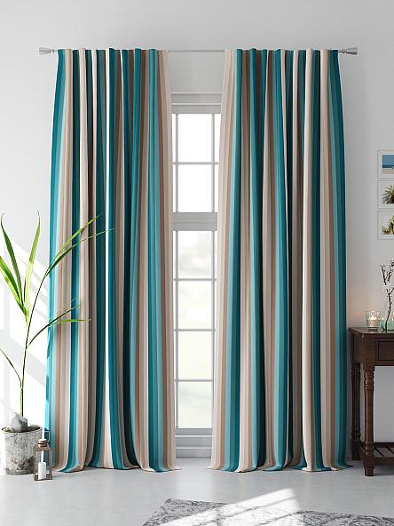 Комплект штор Лангрионс (бирюза) - фото 4