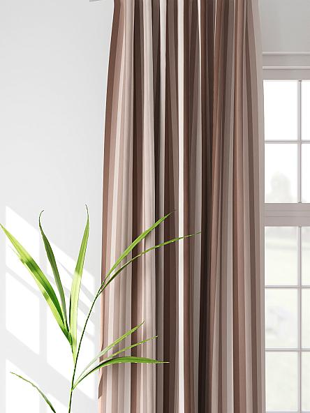 Комплект штор Лангрионс (коричневый) - фото 3