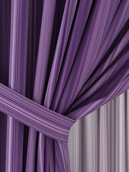 Комплект штор Лингрони (фиолетовый) - фото 3