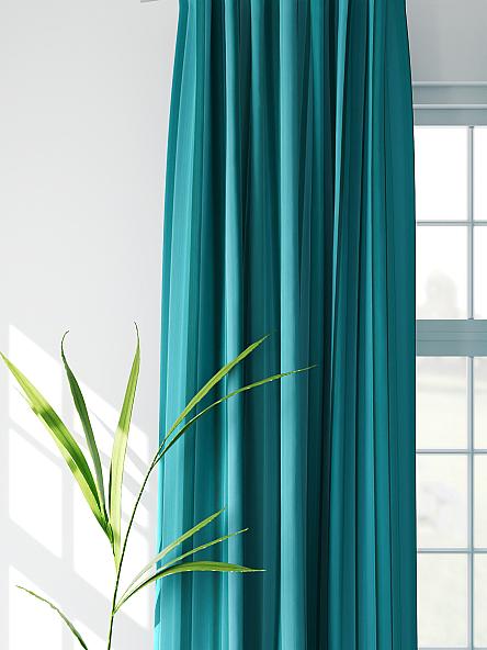 Комплект штор Блиронс (бирюза) - фото 3