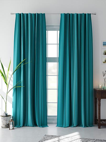 Комплект штор Блиронс (бирюза) - фото 4