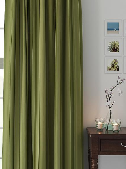 Комплект штор Блиронс (зеленый) - фото 2