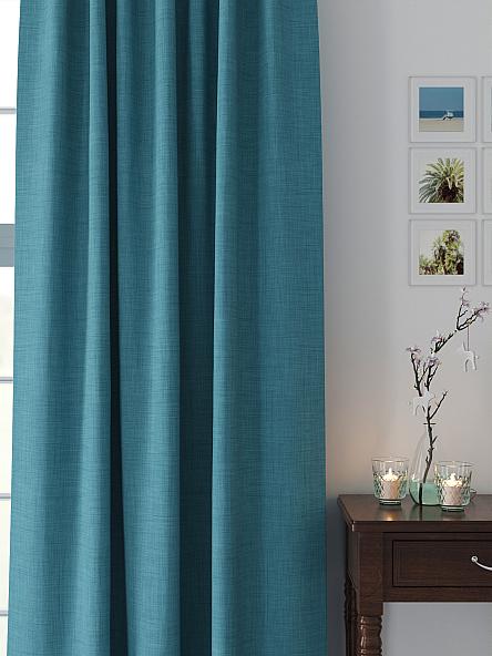 Комплект штор Белисси (аквамарин) - фото 2