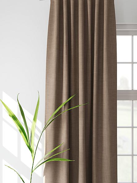 Комплект штор Белисси (коричневый) - фото 3