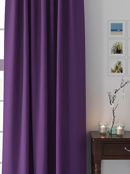 Комплект штор Глейдери (фиолетовый) - фото 2