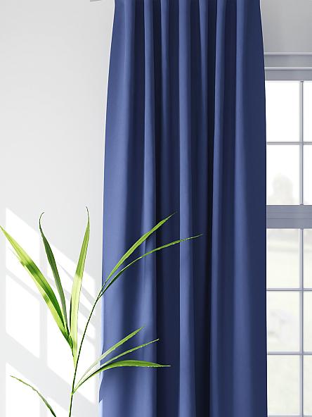 Комплект штор Глейдери (синий) - фото 3